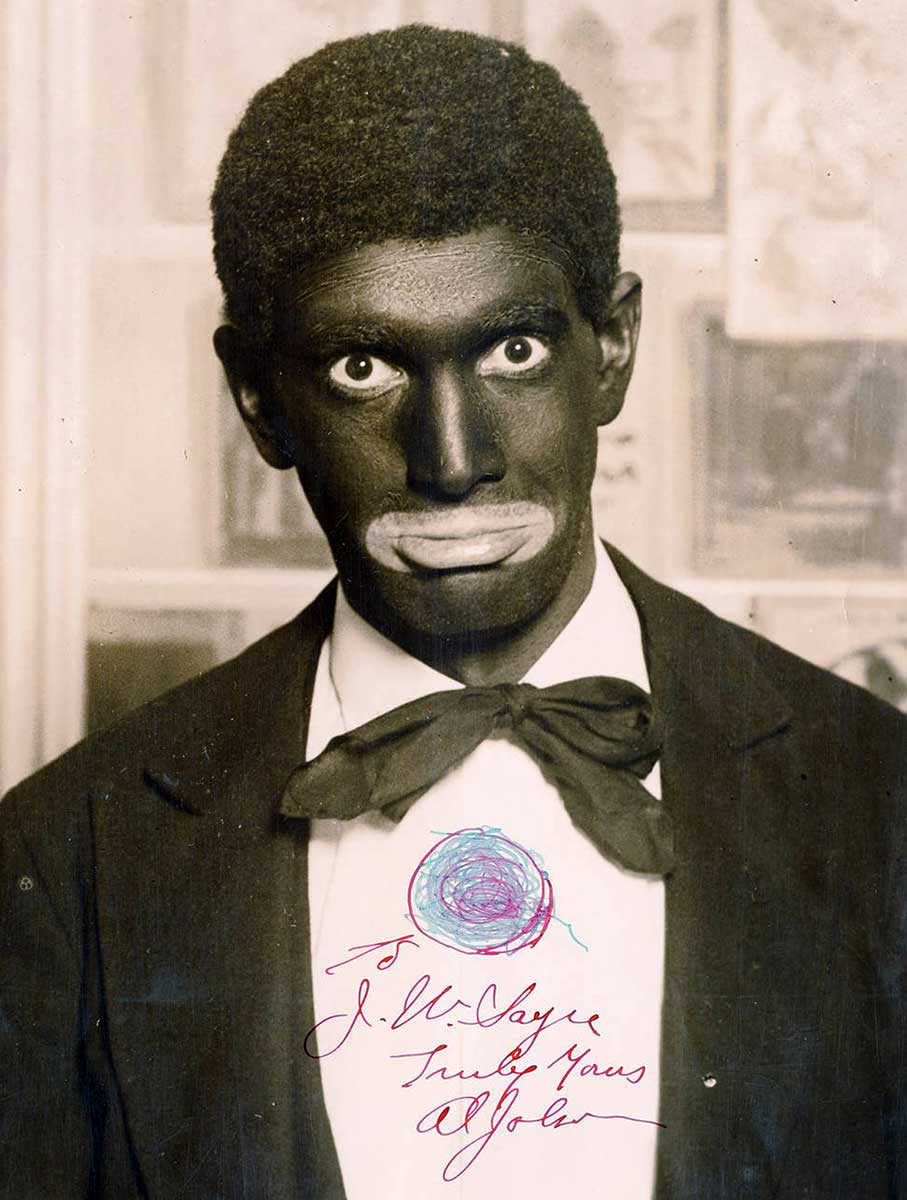 al jolson blackface
