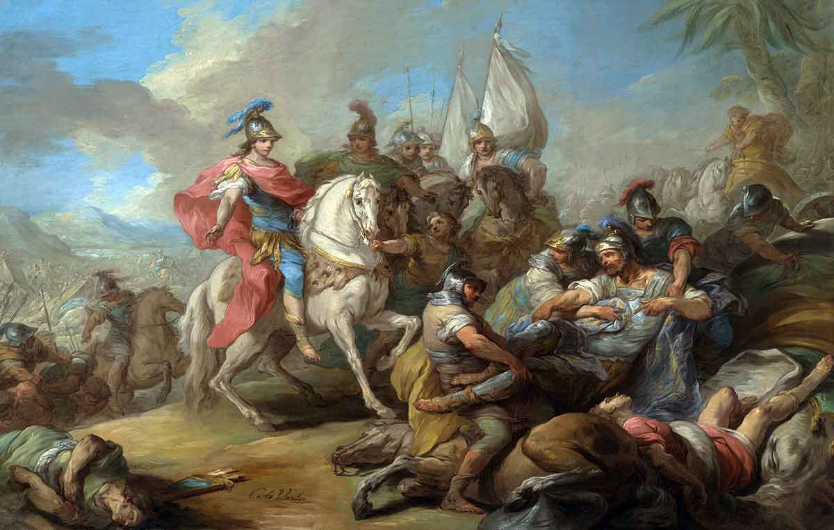 alexander porus charles vanloo battle of hydaspes