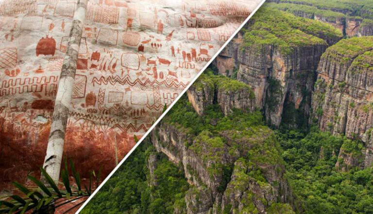 amazonian pictographs graet wall