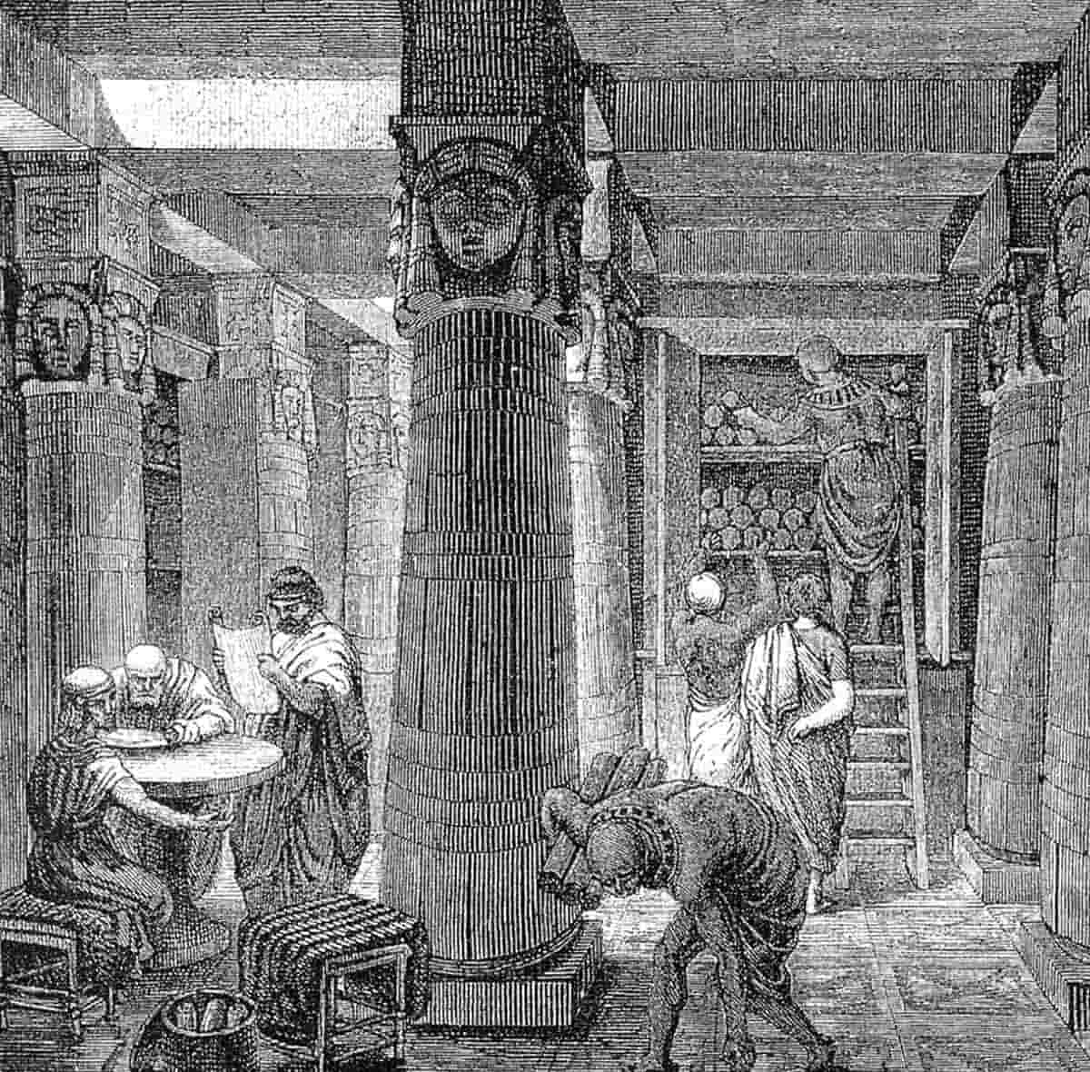 Ancient library alex