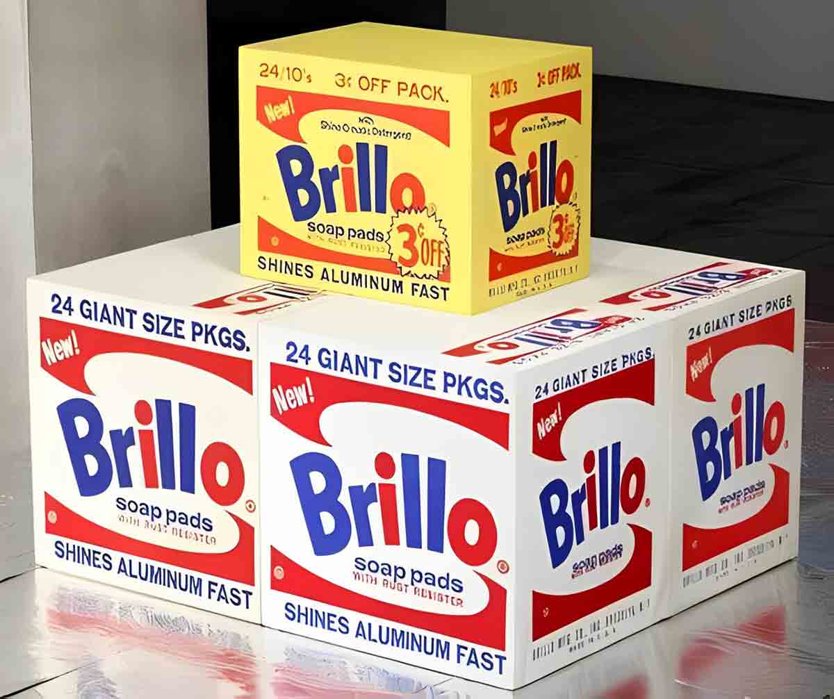 andy warhol brillo box