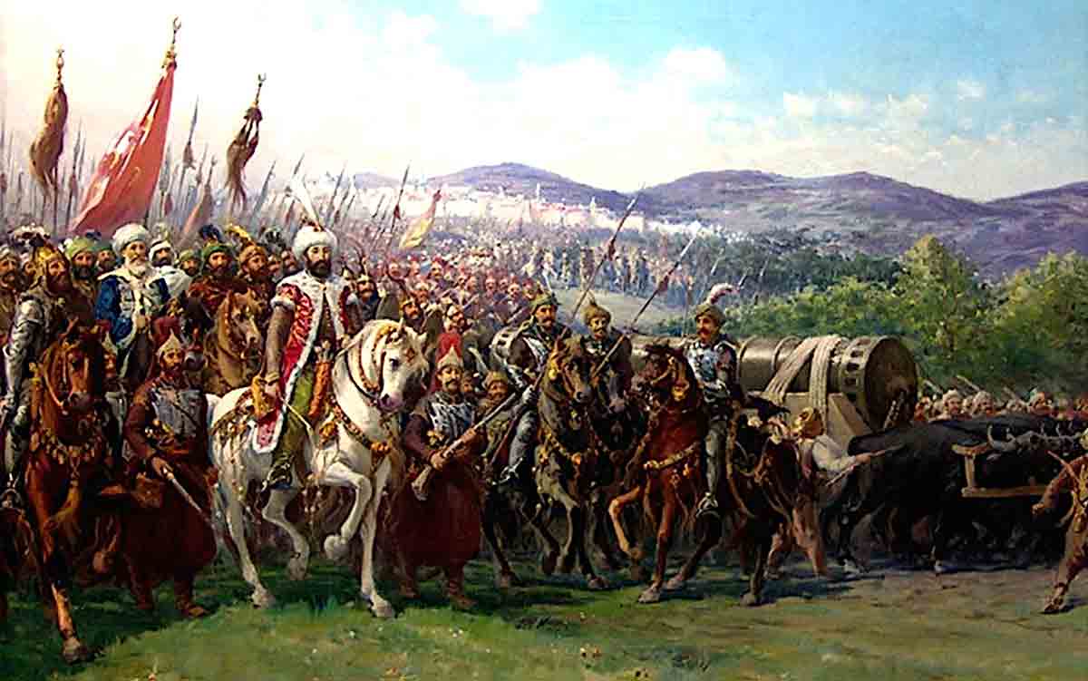 army mehmed painting fall of constantinople