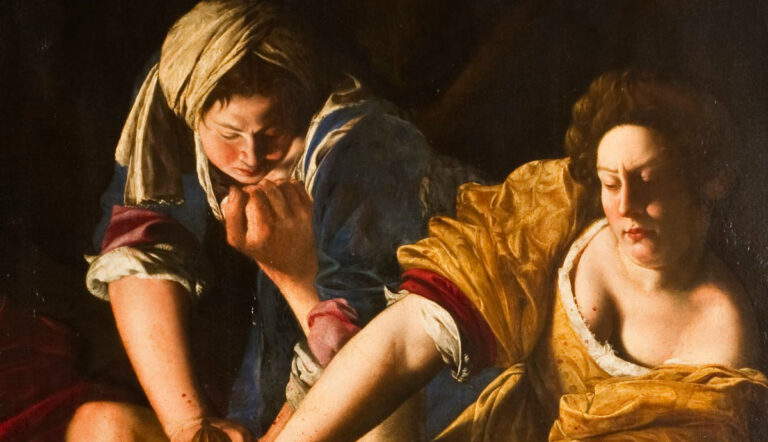artemisia caravaggio artafernes slaying