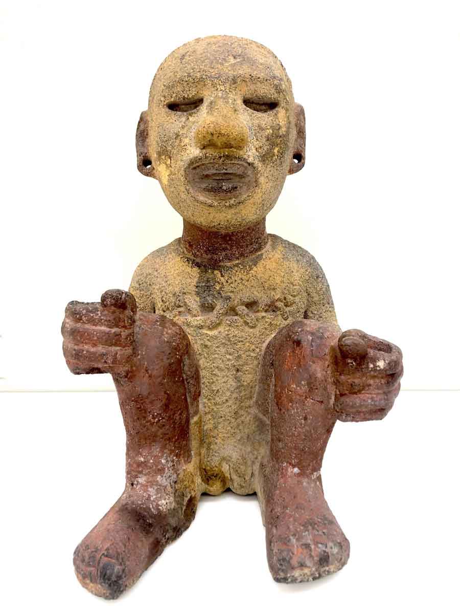 aztec flayed god sculpture