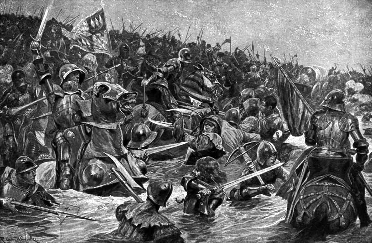 battle of towton richard caton woodville