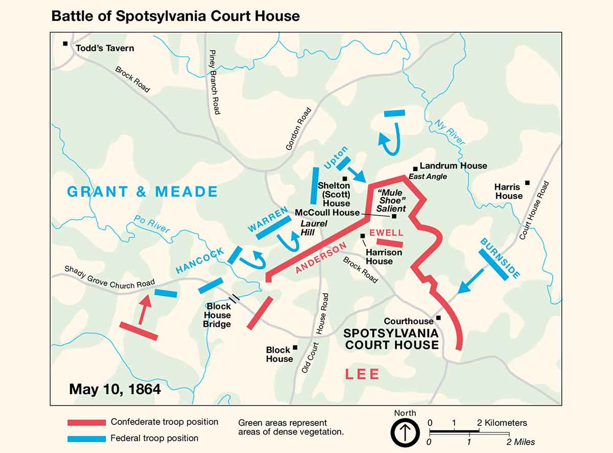 battle spotsylvania courthouse 1864