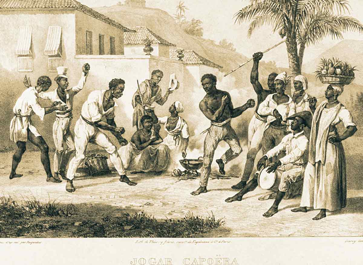 capoeira slavery painting