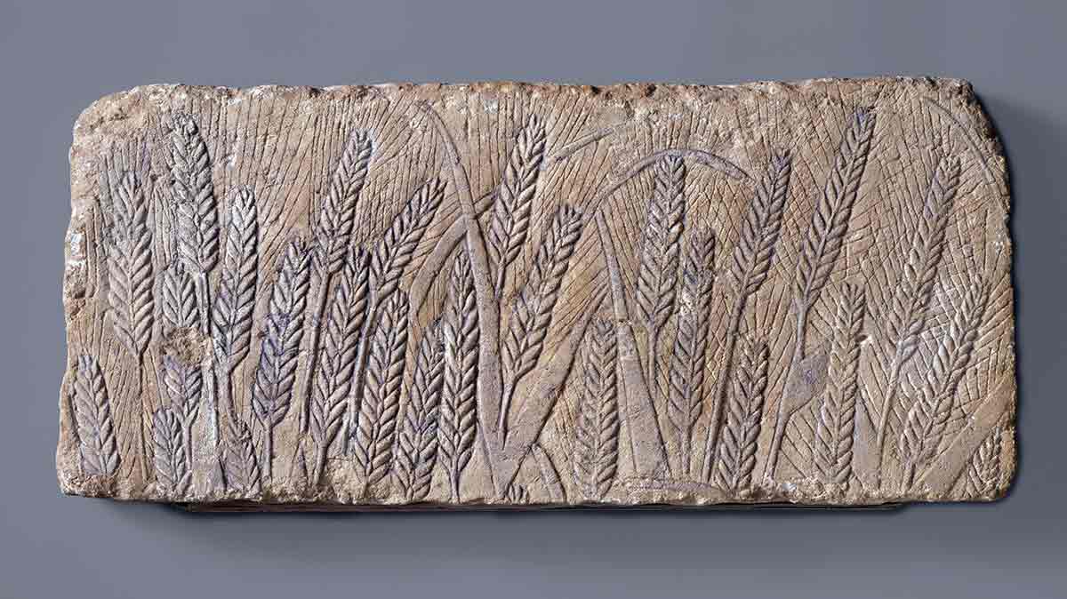 carved panel barley egyptian