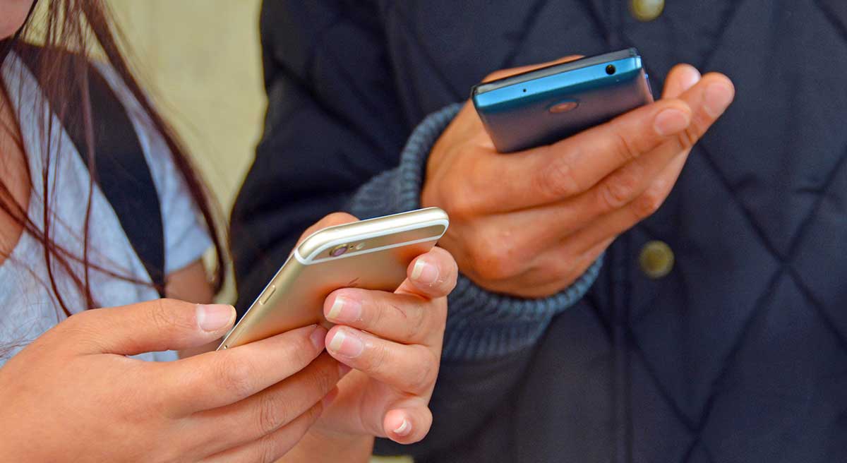 cellphone stock image