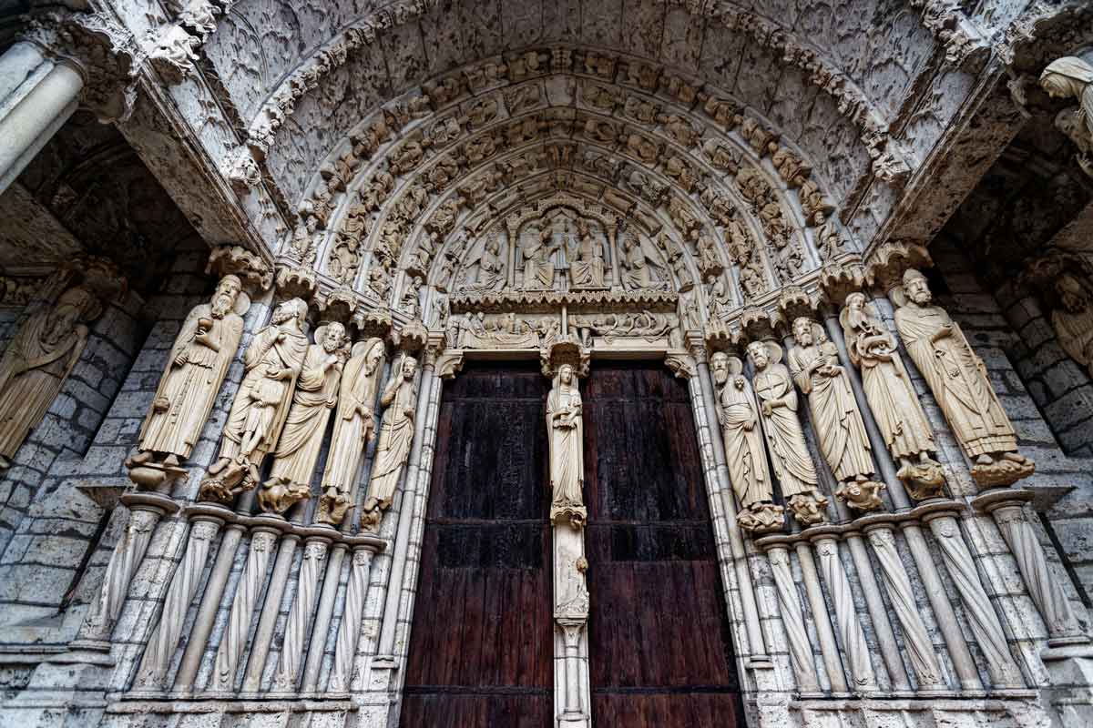 chartres north porch