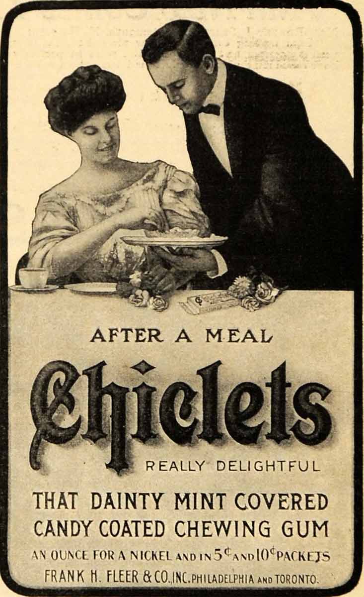 chiclets ad