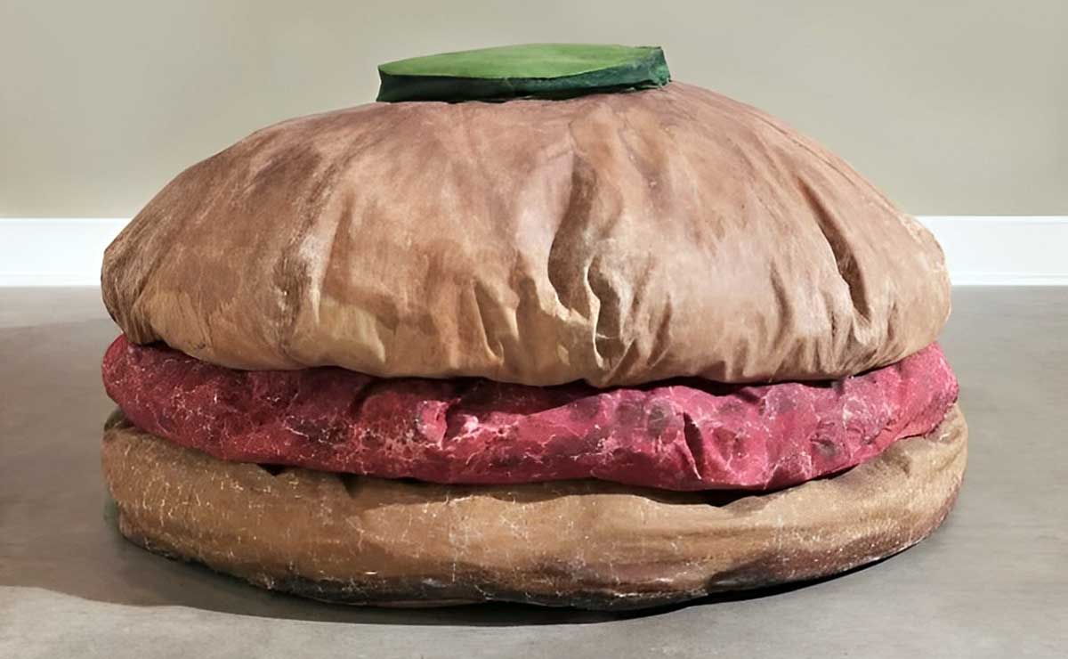 claes oldenburg burger sculpture