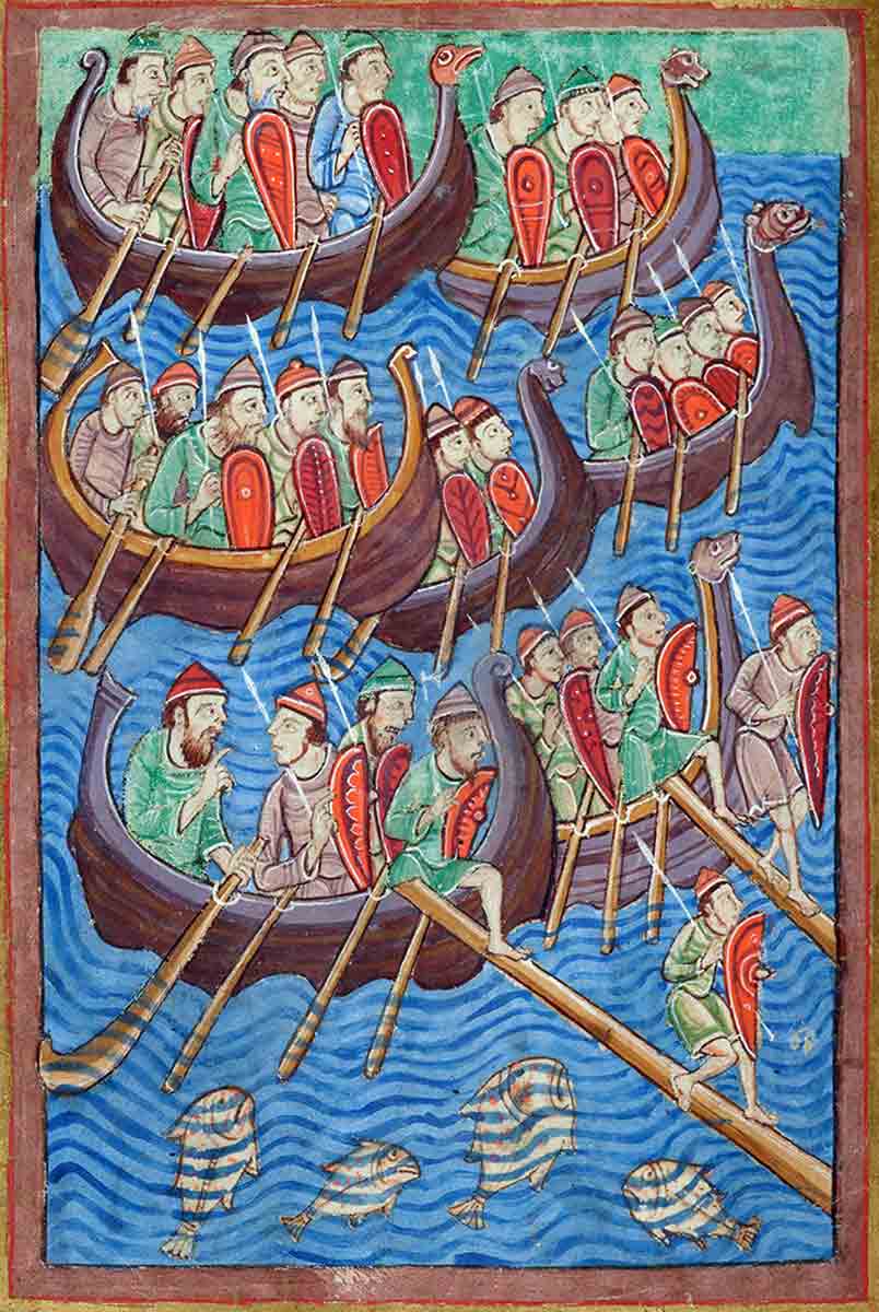 danes landing manuscript artwork