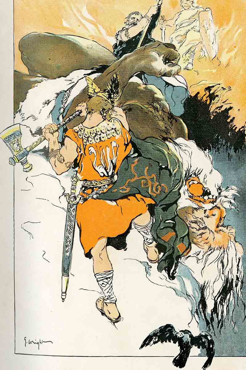 death ymir wright norse creation myth