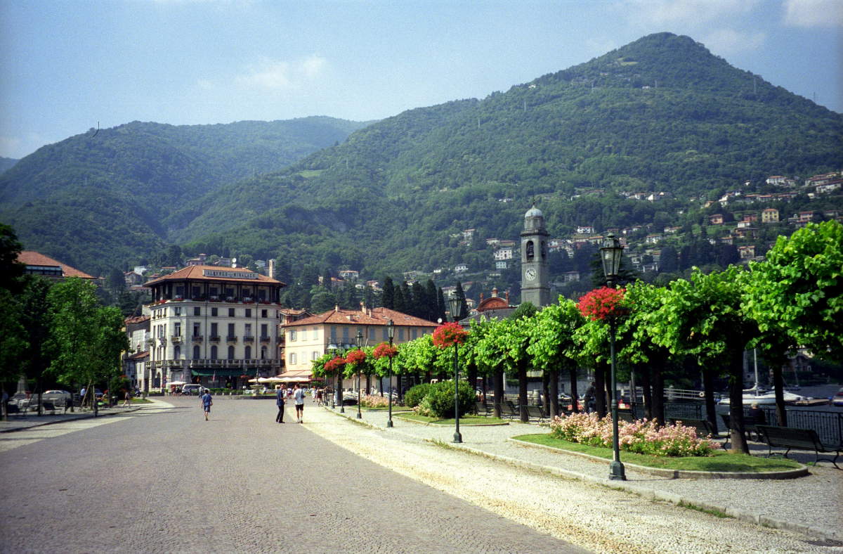downtown cernobbio near villa deste italy