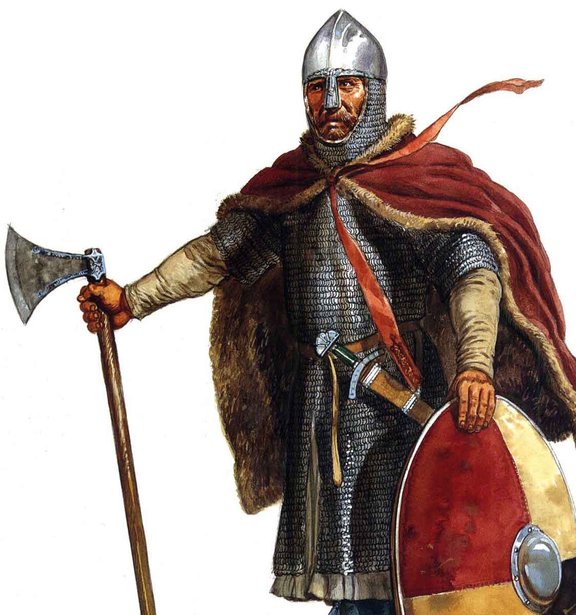 early medieval warrior