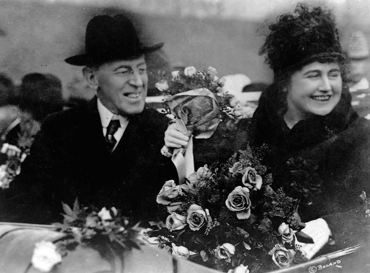 edith and woodrow wilson