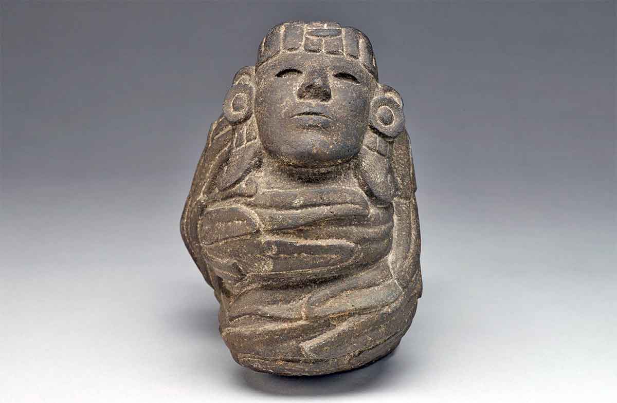 feathered serpent carving aztec birmingham