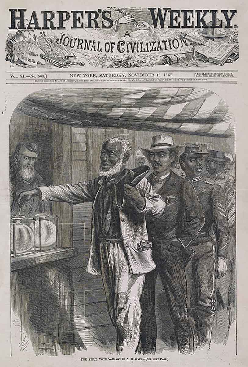 first african american voters 1870