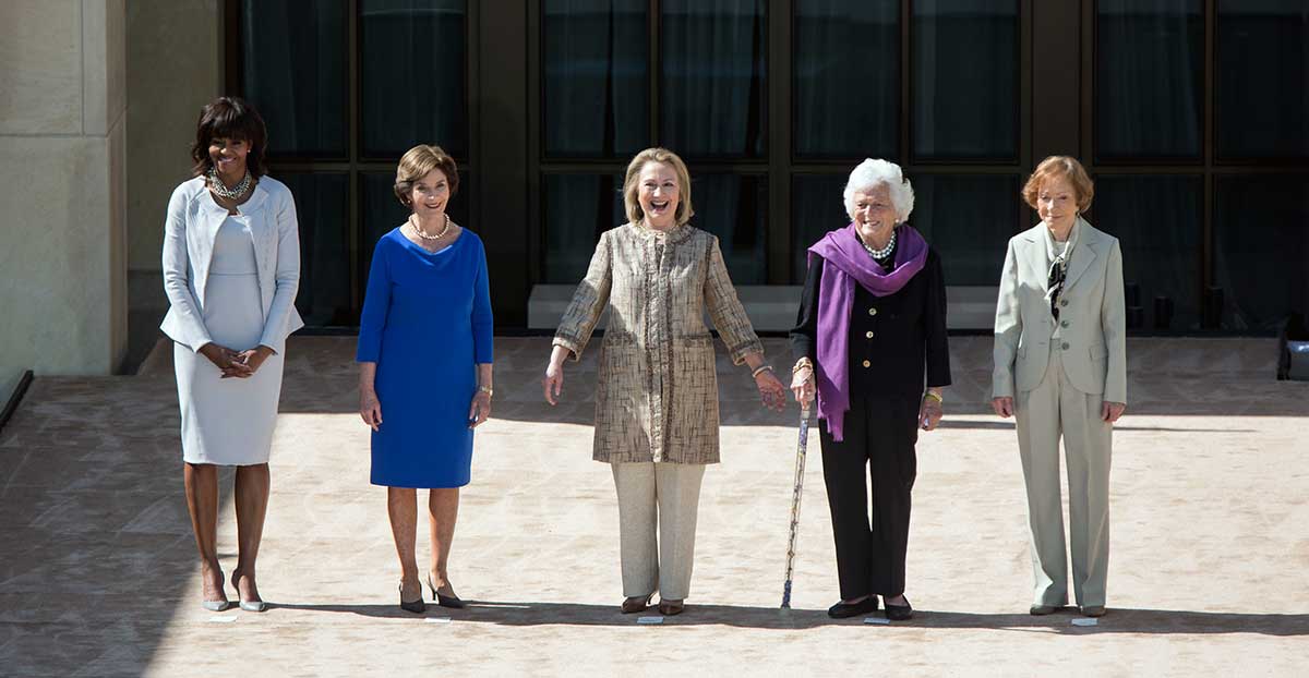 first ladies group photo