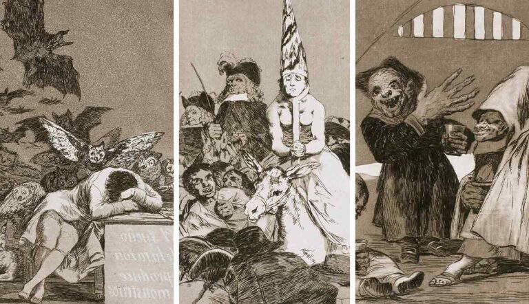 francisco goya criticize spanish society
