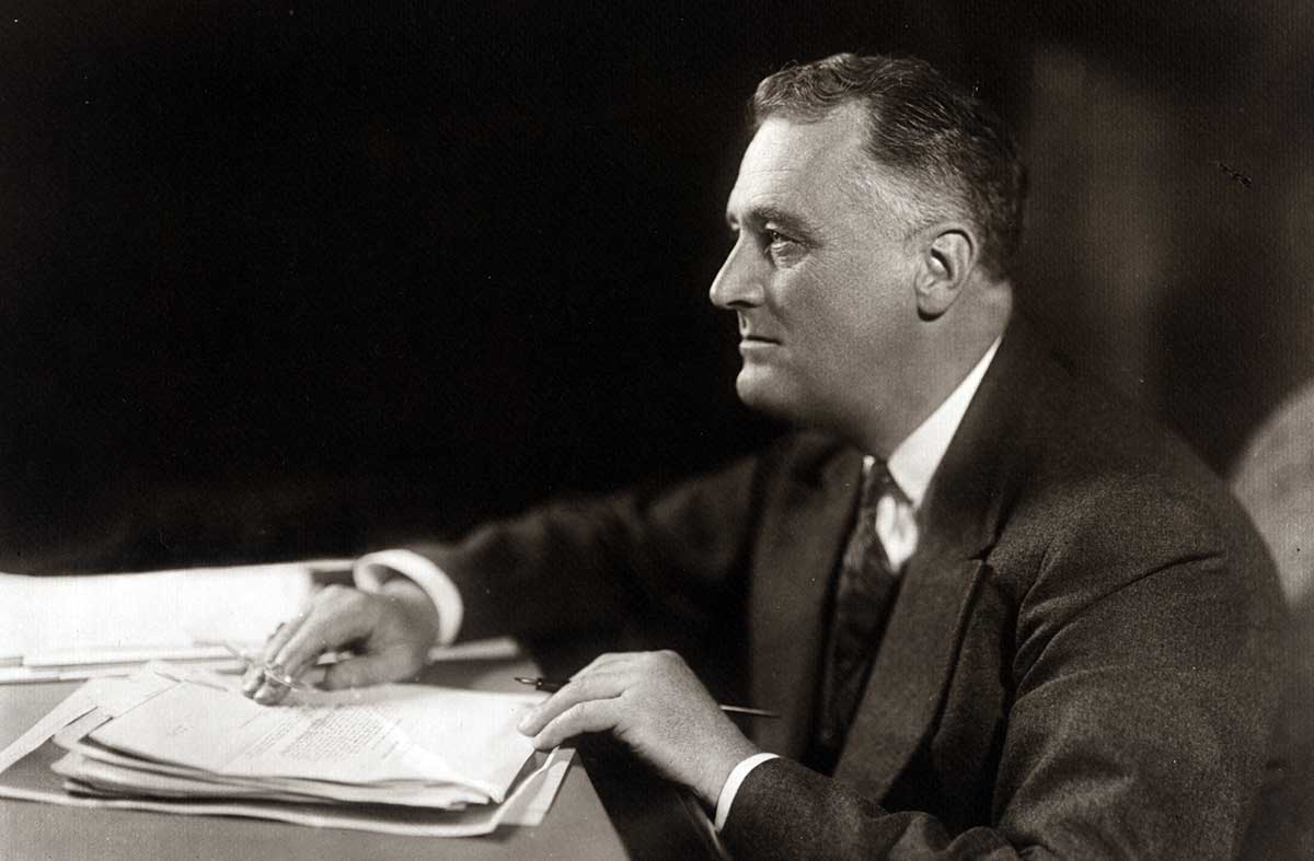 franklin roosevelt portrait