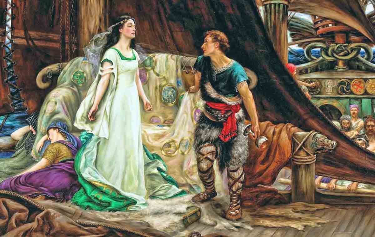 herbert james draper tristan and isolde
