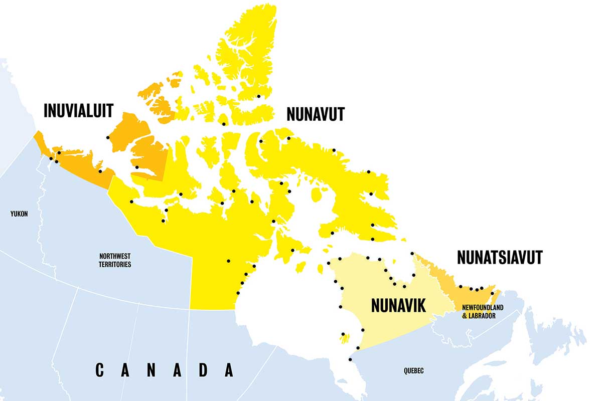 inuit lands canada