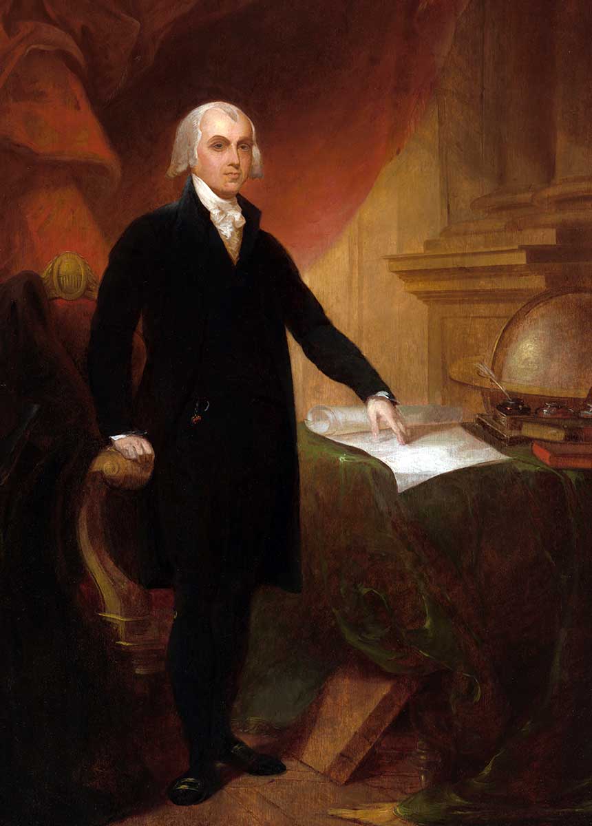 james madison portrait