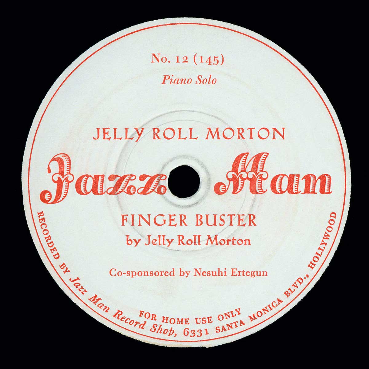 jazz man finger buster record jelly roll morton