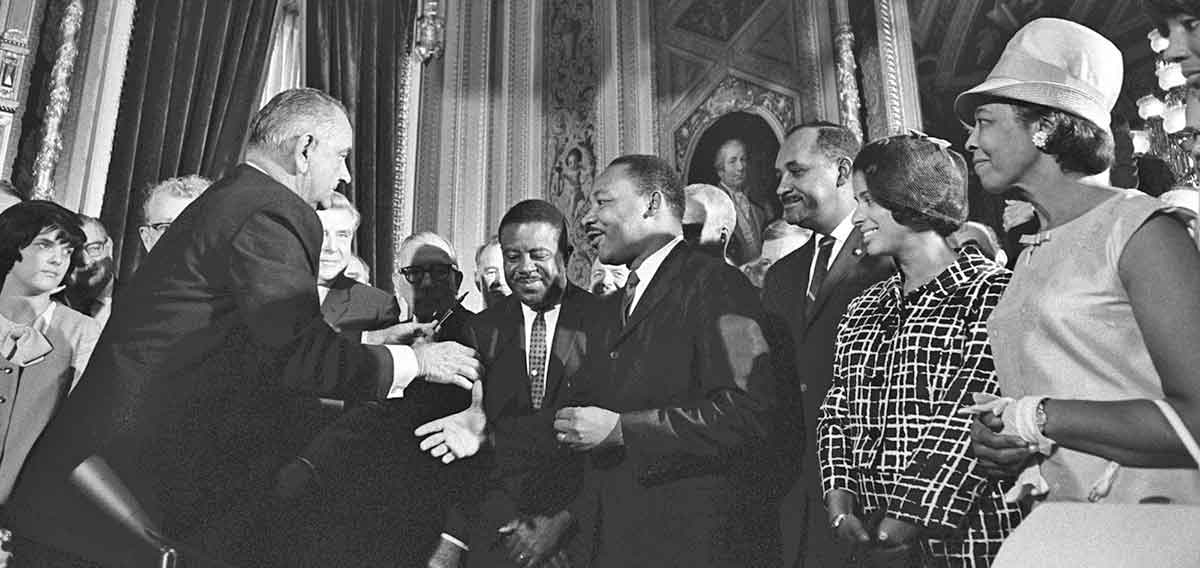 johnson mlk voting rights act