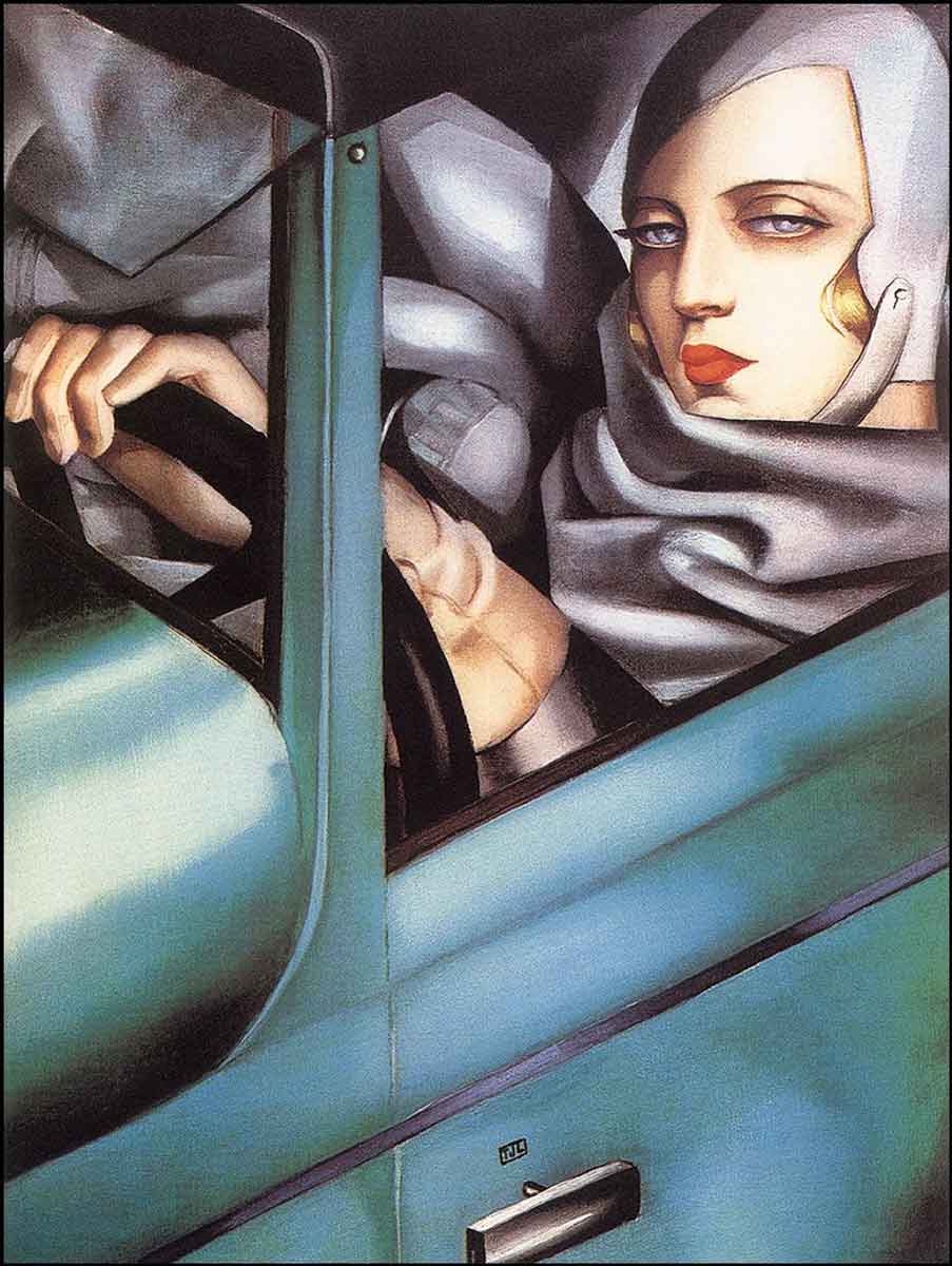 lempicka self portrait painting