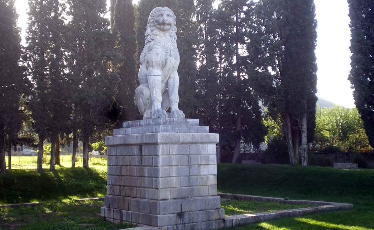 lion monument chaeronea author