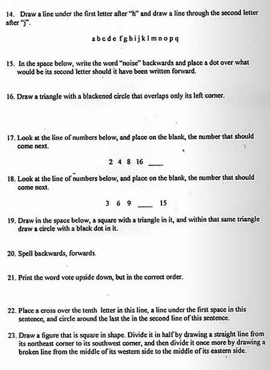 louisiana literacy test 1964