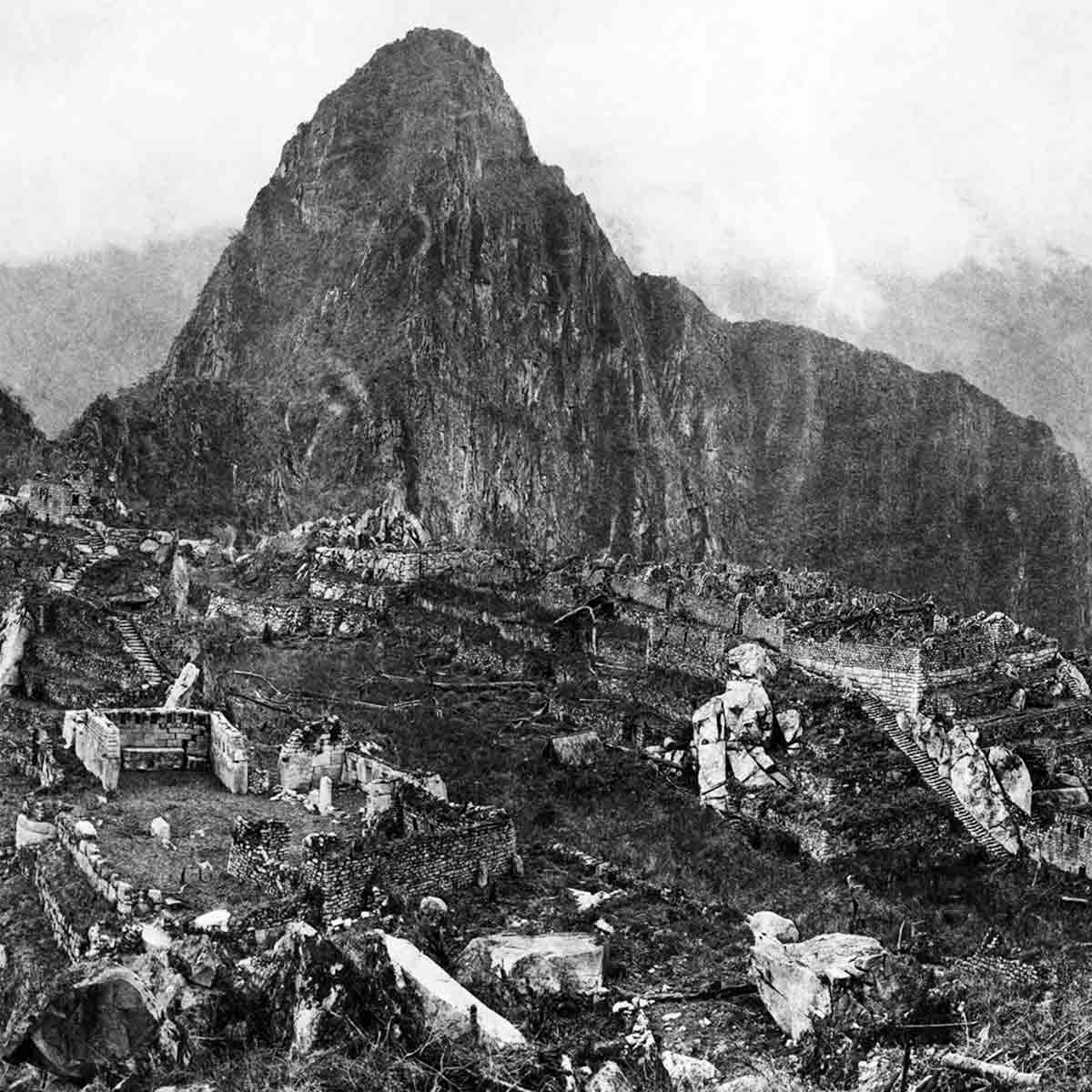 machu picchu square 1911