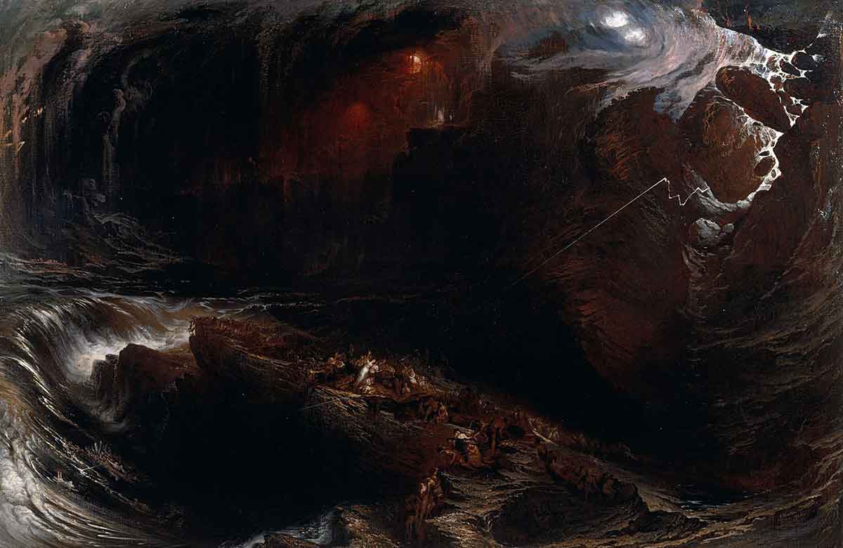 martin deluge painting