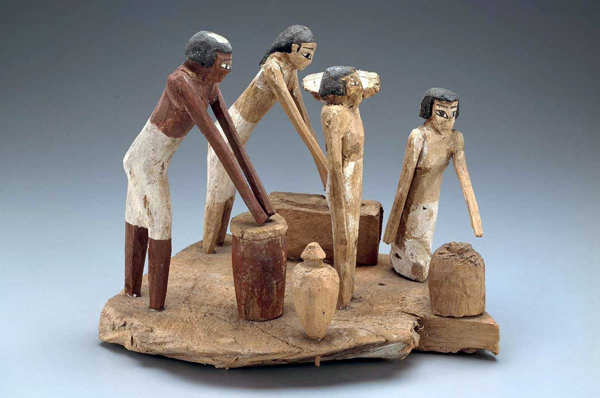 model egyptian bakers