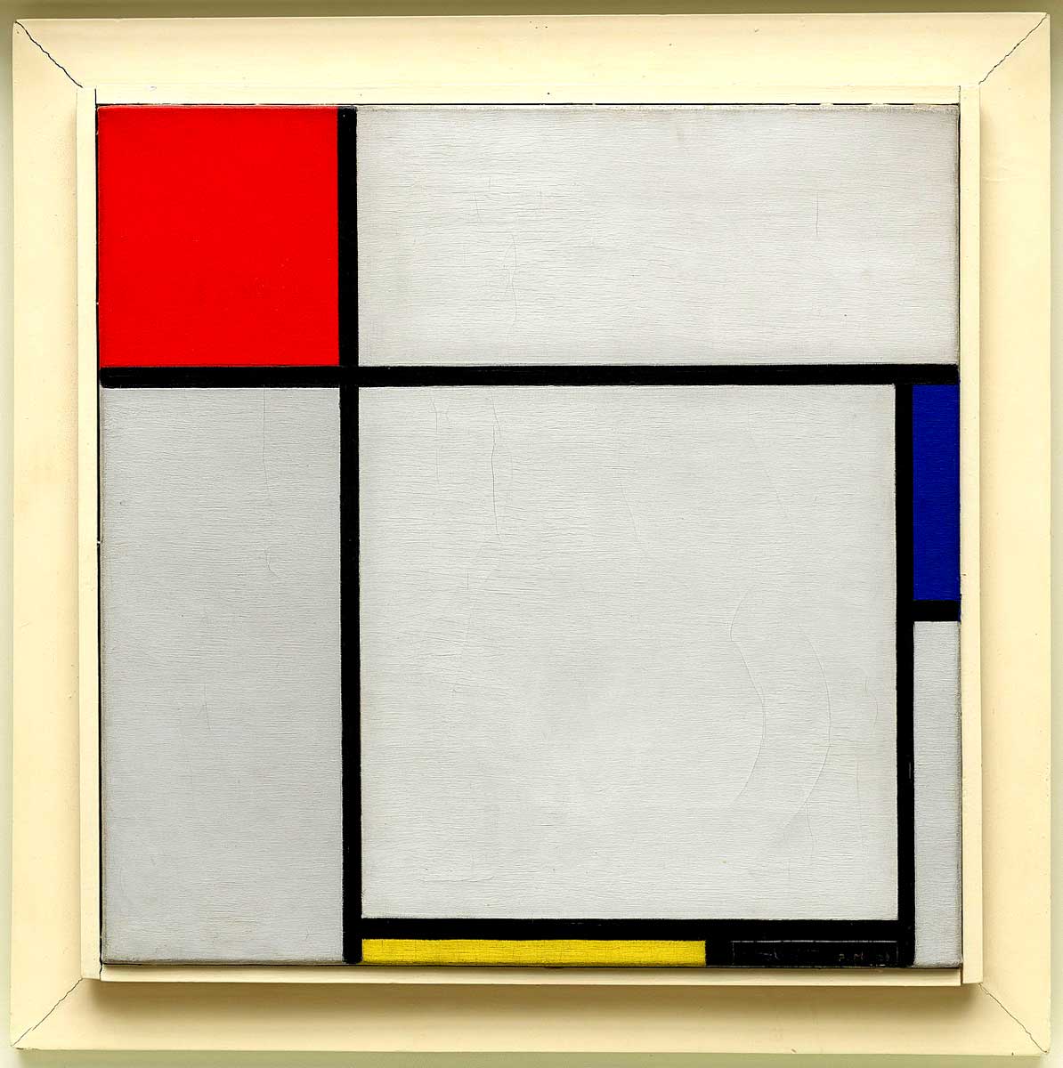 mondrian composition painting
