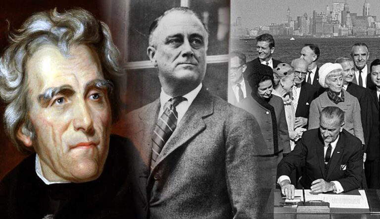 most notable democratic presidents us history