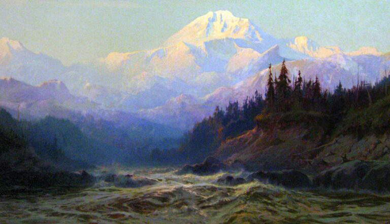 mount-mckinley-by-sydney laurence famous painters from alaska