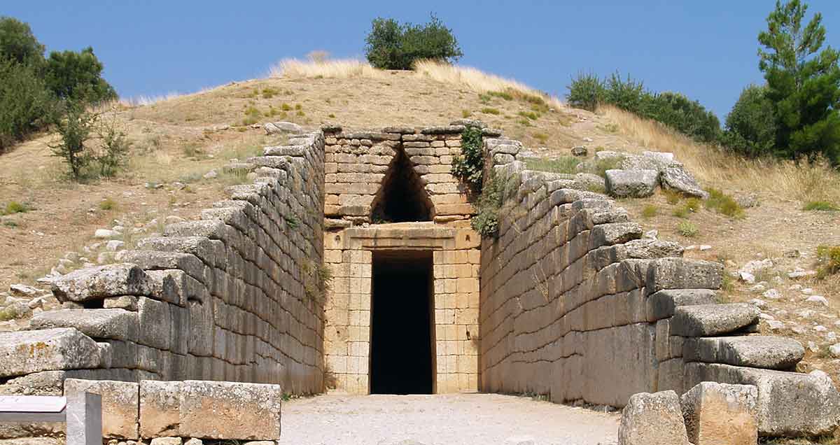mycenae treasury tholos