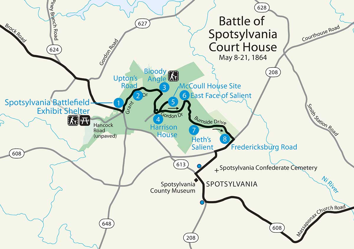 nps map spotsylvania