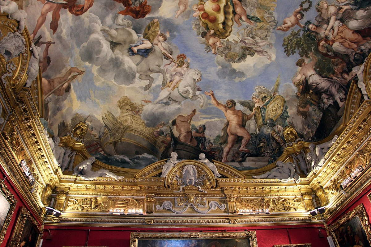 palatine gallery palazzo pitti florence italy