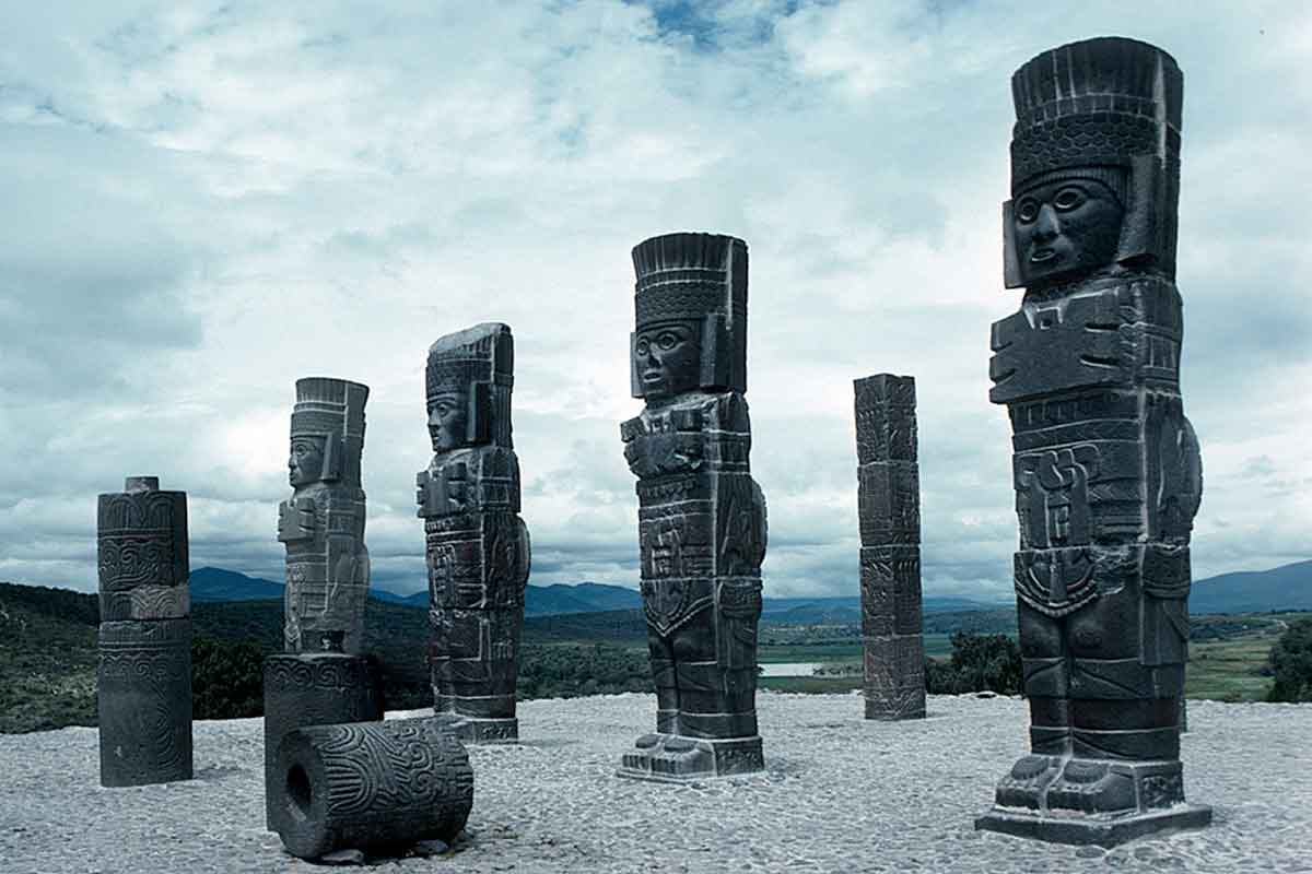 Pyramid Tlahuizcalpantecuhtli Tula Grande Atlanteans