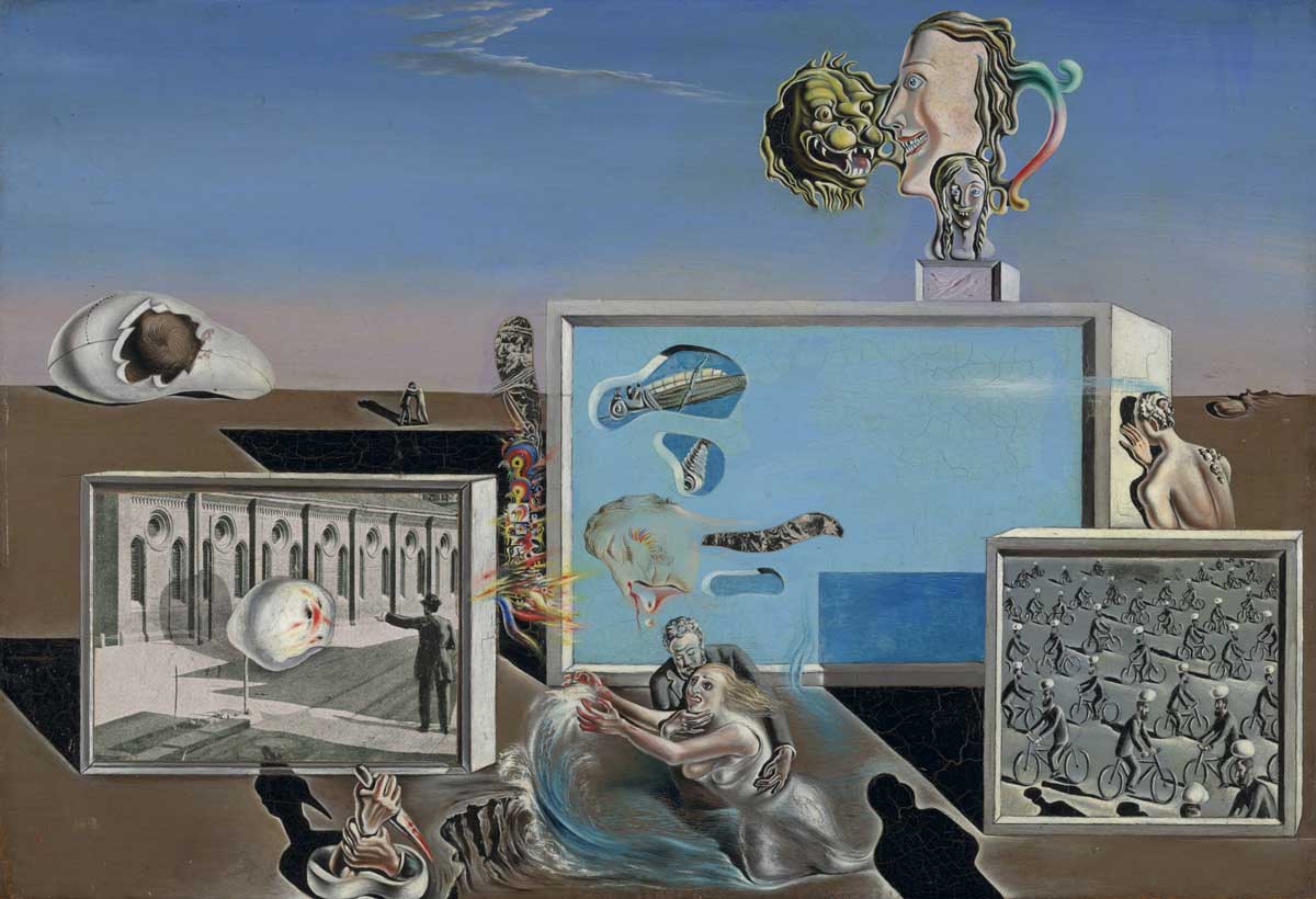 roaring twenties dali pleasures painting
