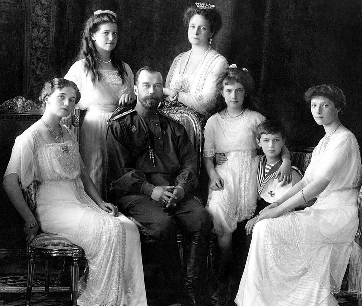 romanov family 1913 photo