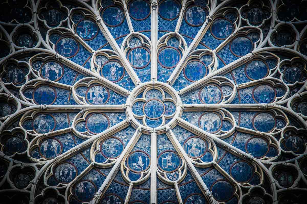 rose window notre dame de paris