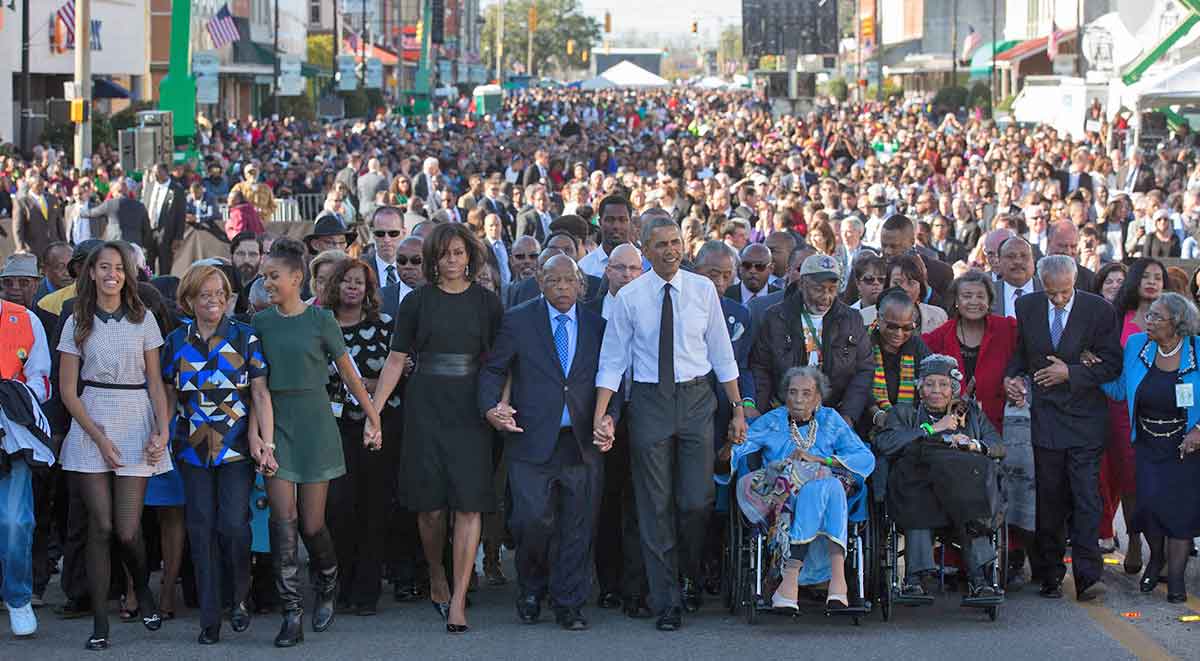 selma anniversary barack obama