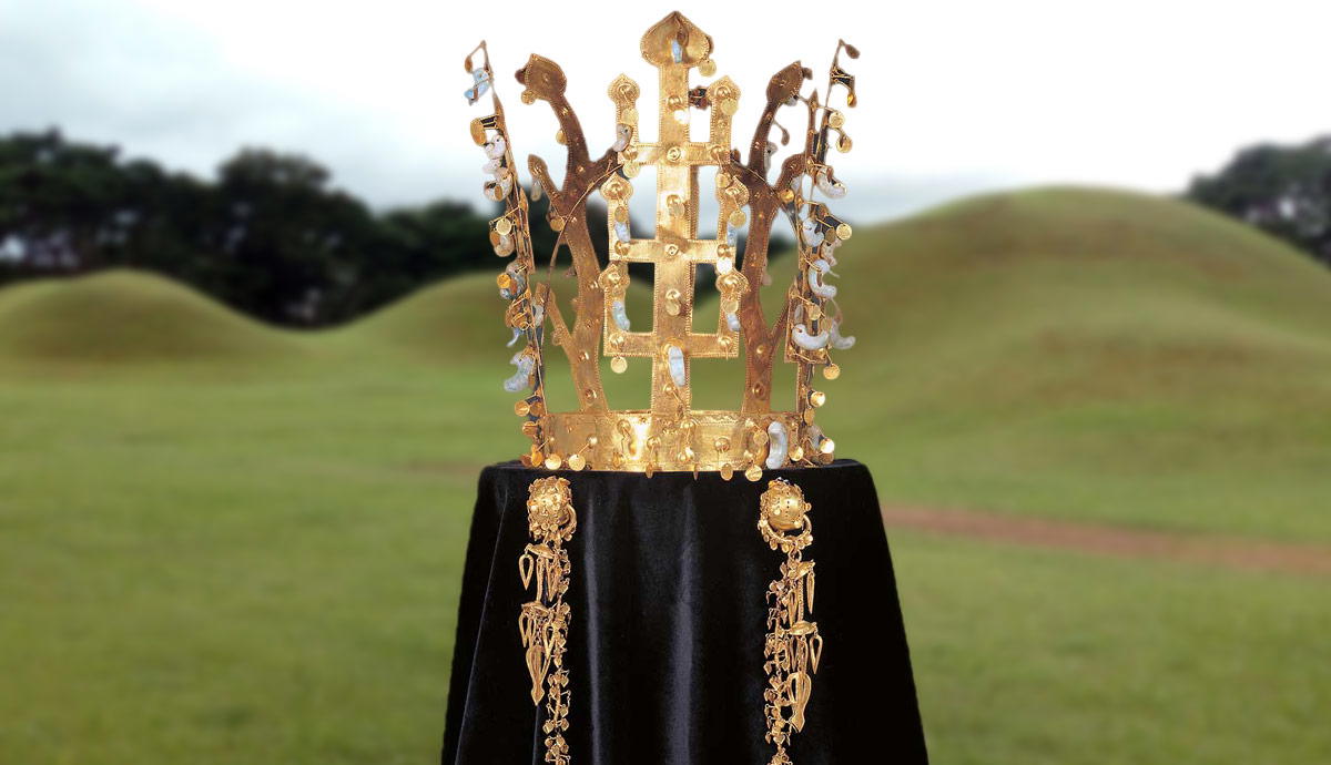 silla burial mounds korea