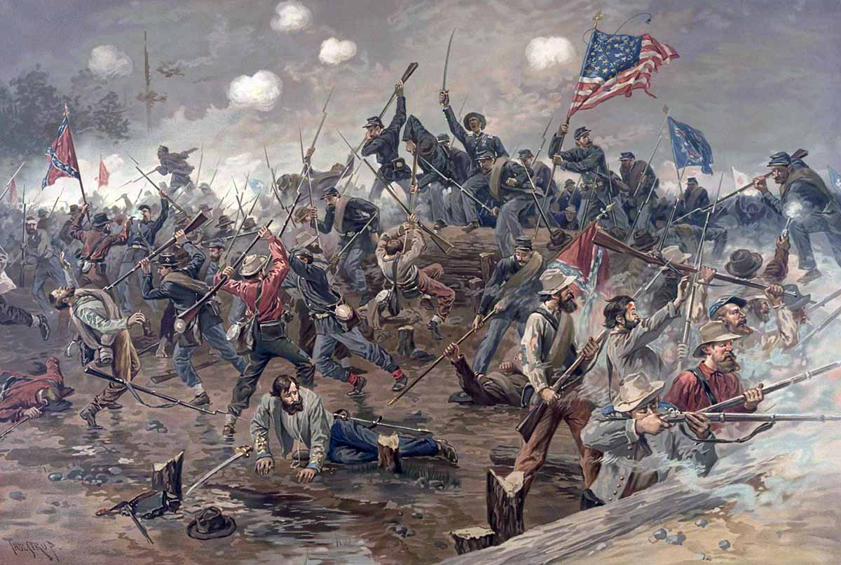 spotsylvania courthouse fighting